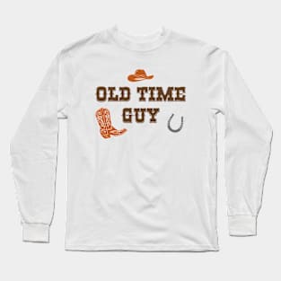 Old Time Guy Long Sleeve T-Shirt